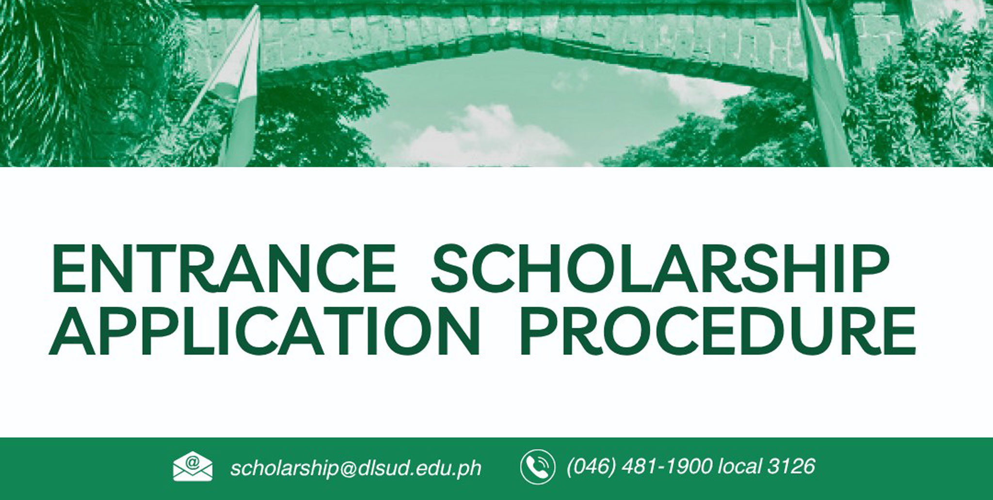 DLSU-D Opens Entrance Scholarship Applications DLSU-D Opens Entrance Scholarship Applications