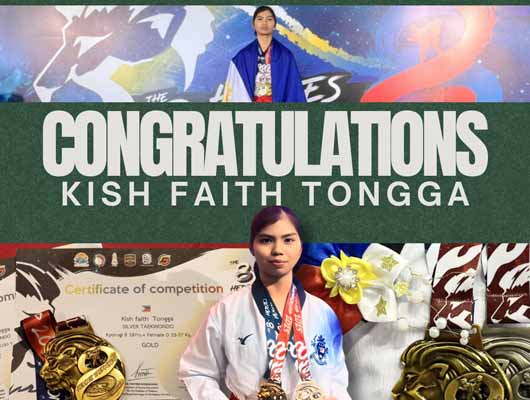 DLSU-D Student Wins Gold, Bronze in Taekwondo Championship