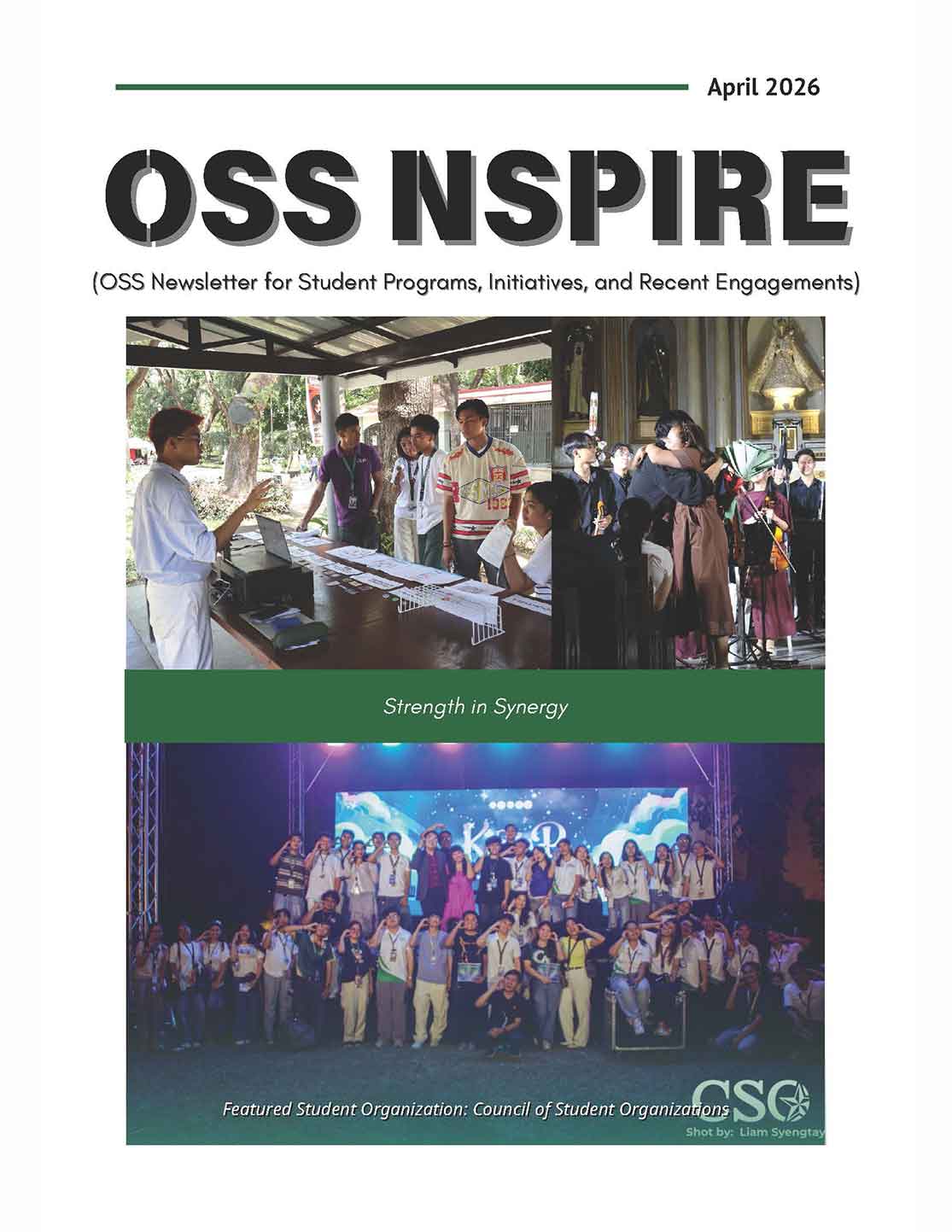 April OSS NSPIRE