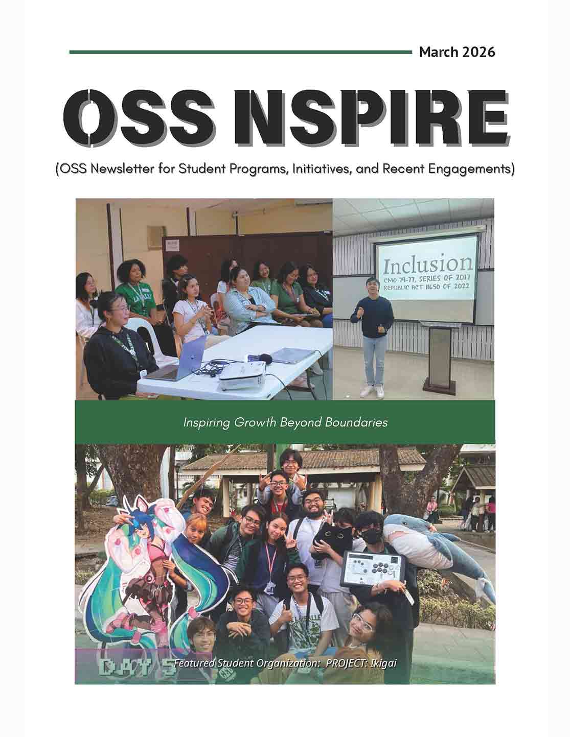 March OSS NSPIRE