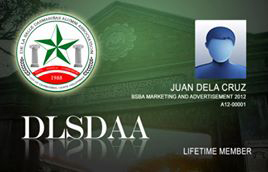 De La Salle Dasmariñas Alumni Association Alumni Card