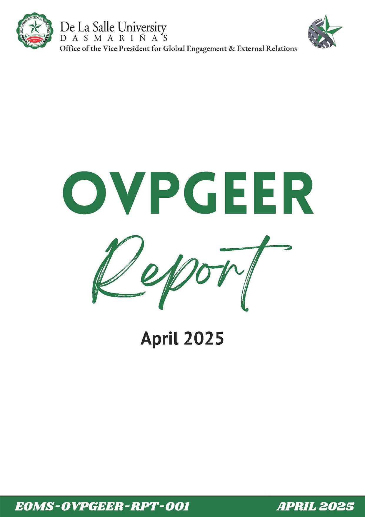 OVPGEER April 2025