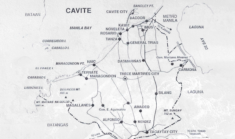 Cavite Map