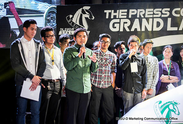 The DLSU-D Stallion Car Grand Launching & Press Conference