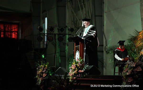 University Academic Convocation Conferment of the Degree Doctor of Humanities (Honoris Causa) Upon Br. James Gaffney FSC