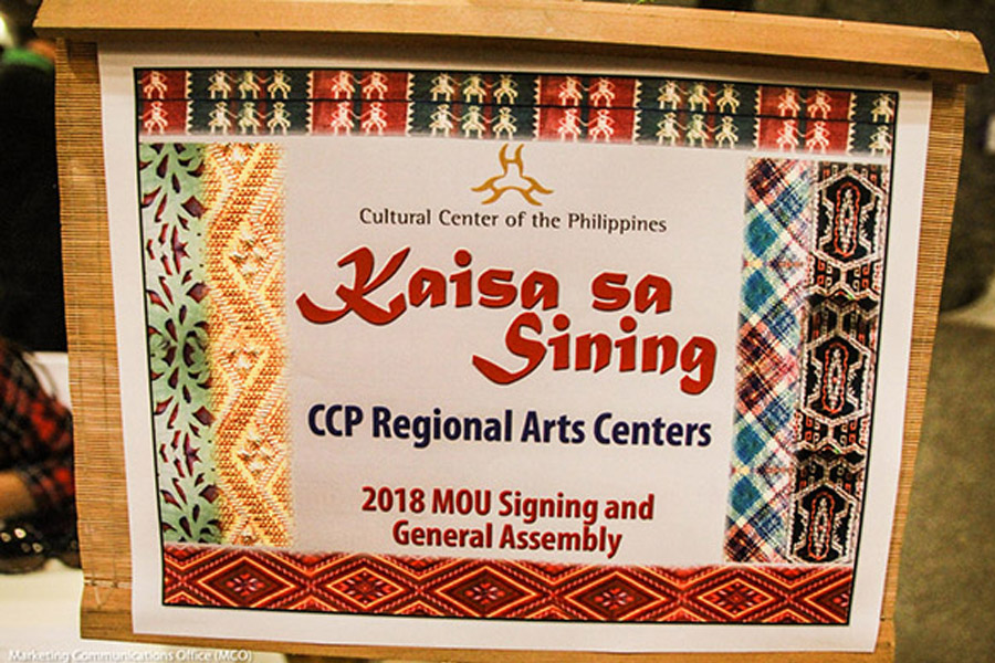 CCP Kaisa sa Sining CCP regional Arts Centers 2018 MOU Signing and General Assembly