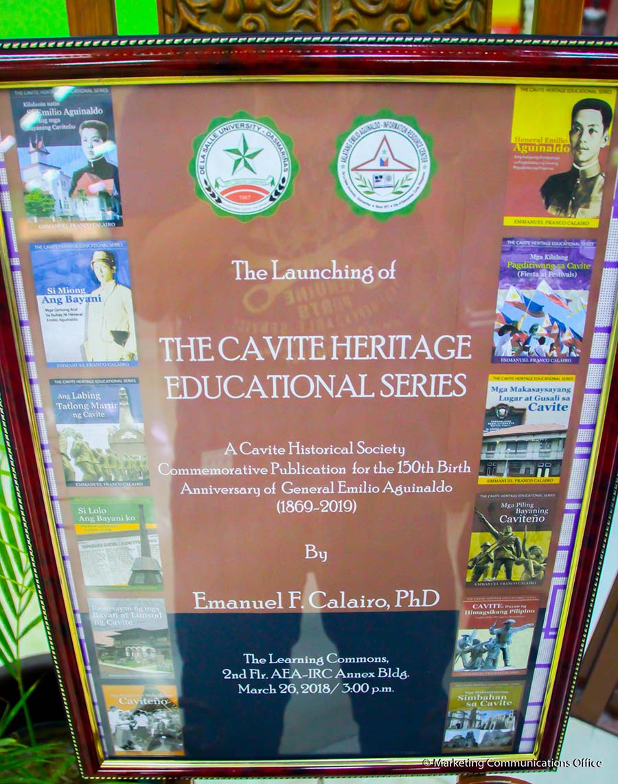 Launching of The Cavite Heritage Educational Series