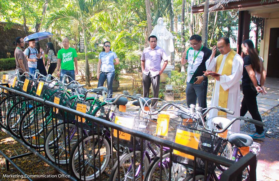 Blessing of Faculty Association's Bike Project