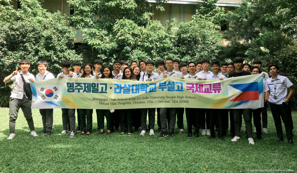 Yeongjujeil High School and DLSU-D High School Mutual Visit Program