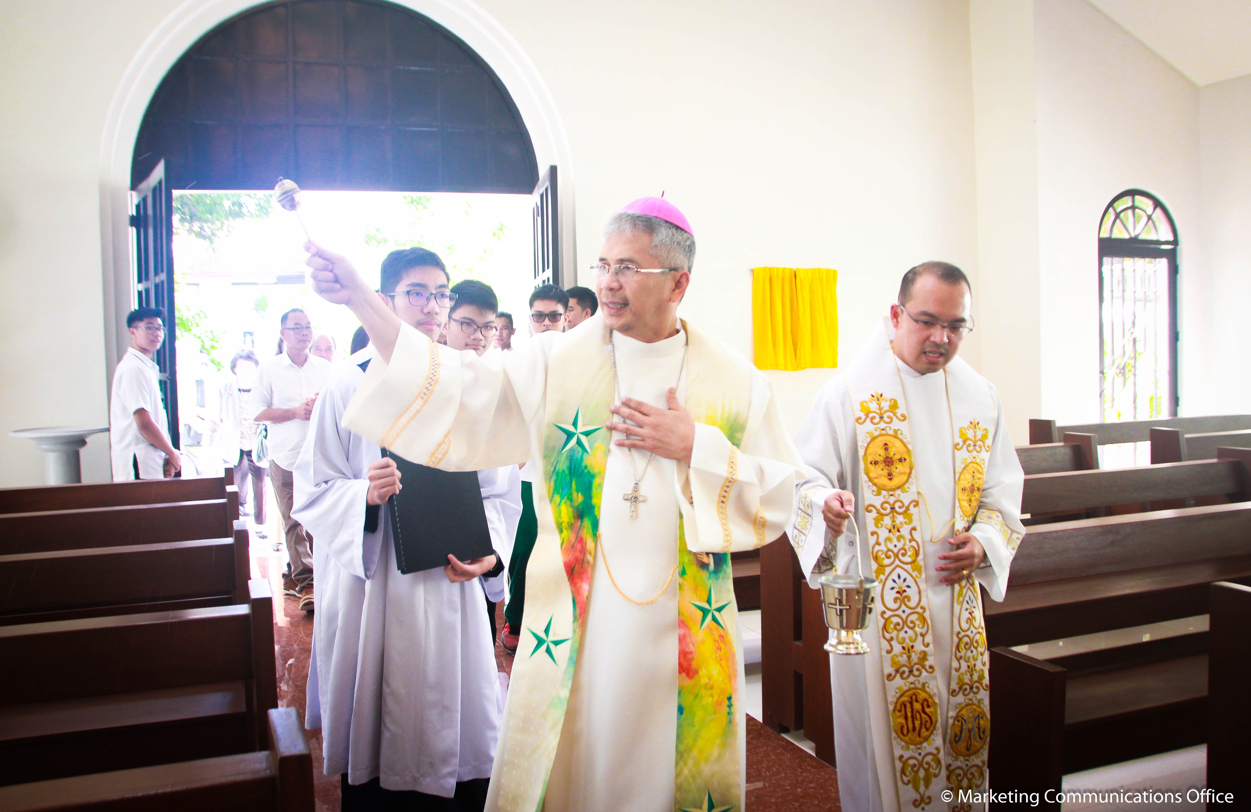 Blessing of the High School Chapel (Chapel of St. John Baptist De La Salle Universal Patron Saint of Teachers)