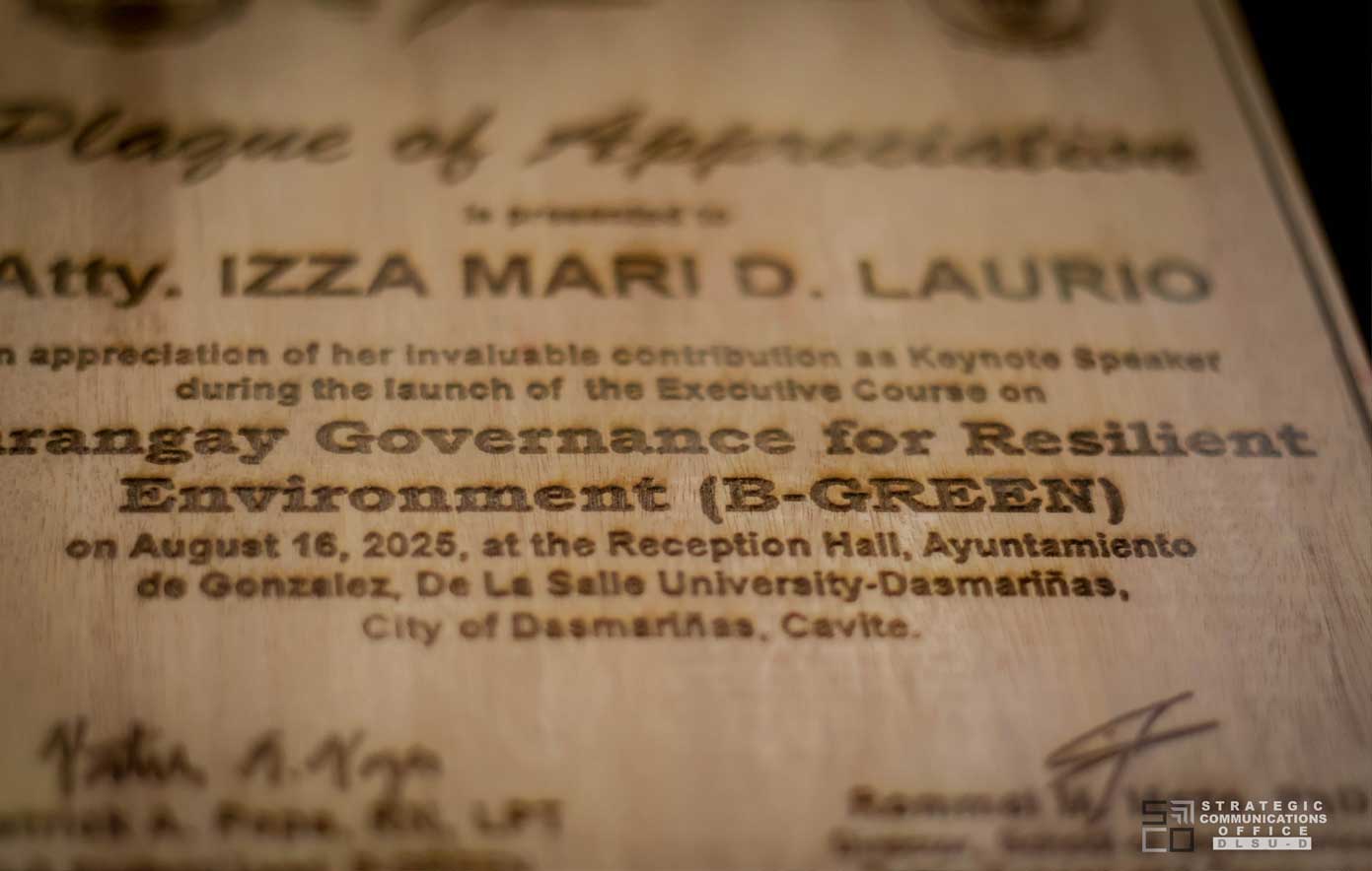 DLSU-D to Launch B-GREEN Course gallery